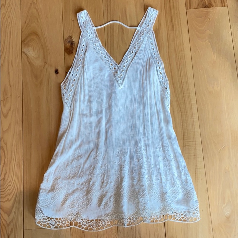 White Flowey Dress